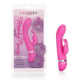 Waterproof Foreplay Frenzy Bunny Dual Motor G Spot Vibrator 7.5 Inches Pink Vibrators - G Spot